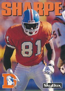 1992 SkyBox Impact #245 Shannon Sharpe Front