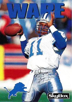 1992 SkyBox Impact #261 Andre Ware Front