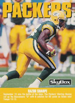 1992 SkyBox Impact #285 Sterling Sharpe Front