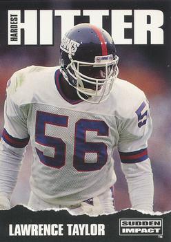 1992 SkyBox Impact #319 Lawrence Taylor Front