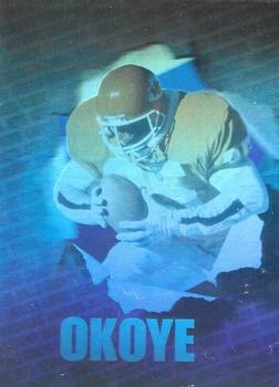 1992 SkyBox Impact - Holograms #H3 Christian Okoye Front