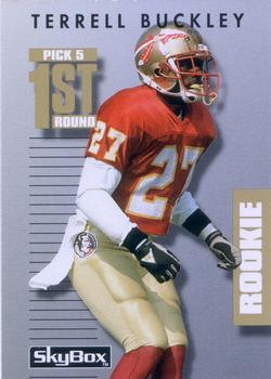 1992 SkyBox Prime Time #150 Terrell Buckley Front