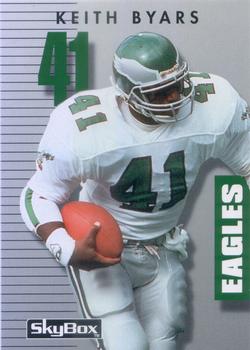 1992 SkyBox Prime Time #206 Keith Byars Front