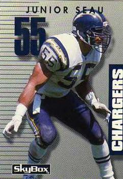 1992 SkyBox Prime Time #318 Junior Seau Front