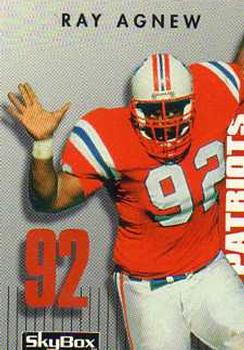 1992 SkyBox Prime Time #341 Ray Agnew Front