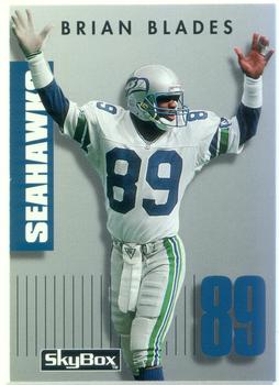 1992 SkyBox Prime Time #052 Brian Blades Front