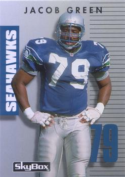 1992 SkyBox Prime Time #071 Jacob Green Front