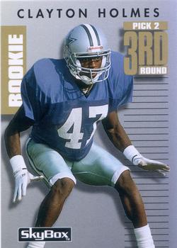 1992 SkyBox Prime Time #079 Clayton Holmes Front