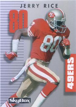 1992 SkyBox Prime Time #080 Jerry Rice Front