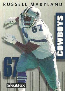 1992 SkyBox Prime Time #221 Russell Maryland Front