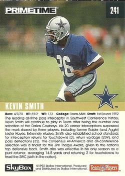 1992 SkyBox Prime Time #241 Kevin Smith Back