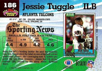1992 Stadium Club #186 Jessie Tuggle Back