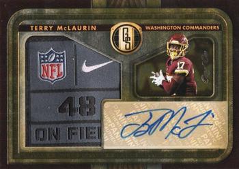 2022 Panini Gold Standard - Bullion Brand Tags Signatures #BTS-TMC Terry McLaurin Front