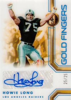 2022 Panini Gold Standard - Gold Fingers Platinum #HS-HLO Howie Long Front
