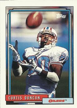 1992 Topps #49 Curtis Duncan Front