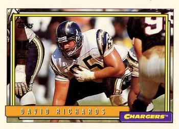 1992 Topps #62 David Richards Front