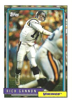 1992 Topps #159 Rich Gannon Front