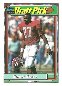 1992 Topps #287 Siran Stacy Front