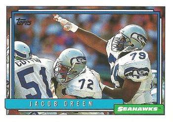 1992 Topps #293 Jacob Green Front