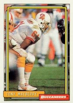 1992 Topps #357 Tony Mayberry Front