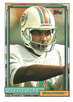 1992 Topps #390 Reggie Roby Front