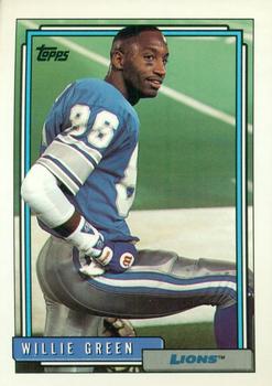 1992 Topps #558 Willie Green Front