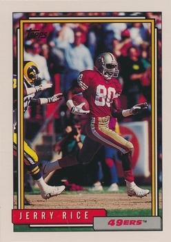 1992 Topps #665 Jerry Rice Front