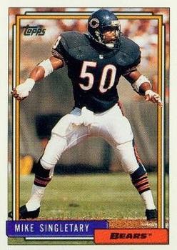 1992 Topps #687 Mike Singletary Front