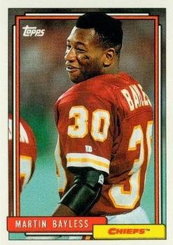 1992 Topps #710 Martin Bayless Front