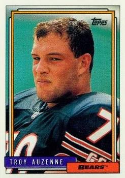 1992 Topps #723 Troy Auzenne Front