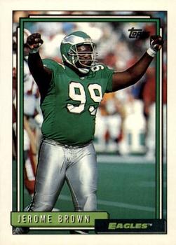 1992 Topps #236 Jerome Brown Front