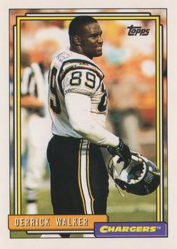 1992 Topps #387 Derrick Walker Front