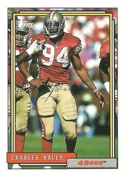 1992 Topps #493 Charles Haley Front
