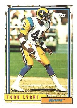 1992 Topps #626 Todd Lyght Front