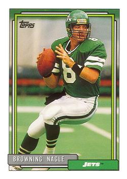 1992 Topps #704 Browning Nagle Front