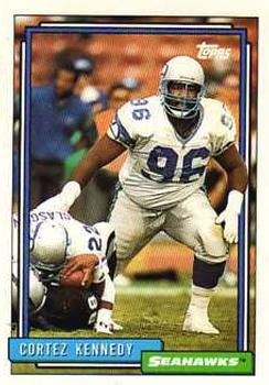 1992 Topps #8 Cortez Kennedy Front