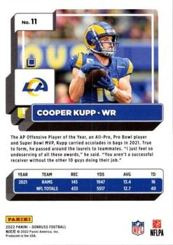 2022 Donruss #11b Cooper Kupp Back