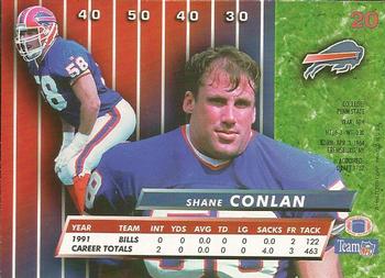 1992 Ultra #20 Shane Conlan Back