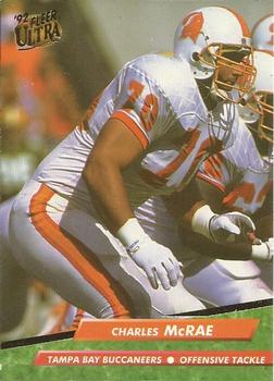 1992 Ultra #393 Charles McRae Front