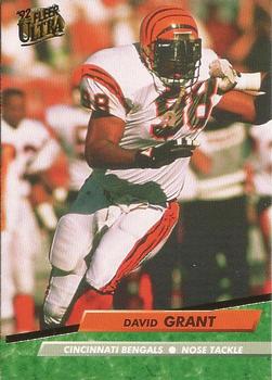 1992 Ultra #55 David Grant Front