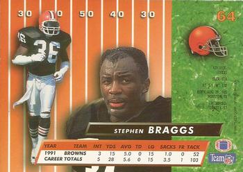1992 Ultra #64 Stephen Braggs Back