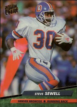 1992 Ultra #106 Steve Sewell Front