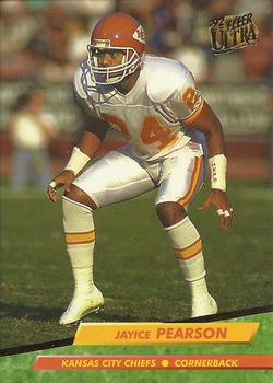 1992 Ultra #176 Jayice Pearson Front