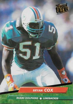 1992 Ultra #217 Bryan Cox Front