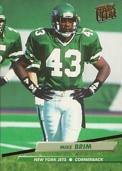 1992 Ultra #290 Mike Brim Front