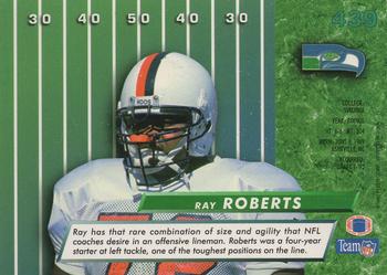 1992 Ultra #439 Ray Roberts Back