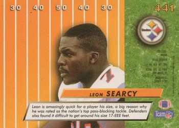 1992 Ultra #441 Leon Searcy Back