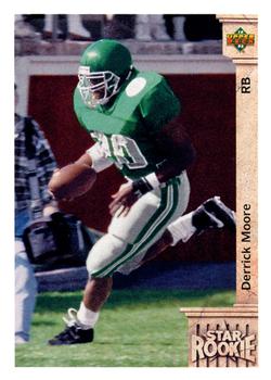1992 Upper Deck #17 Derrick Moore Front