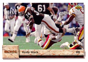 1992 Upper Deck #251 Kevin Mack Front