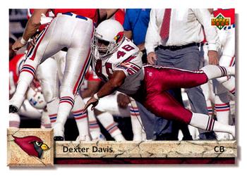 1992 Upper Deck #339 Dexter Davis Front